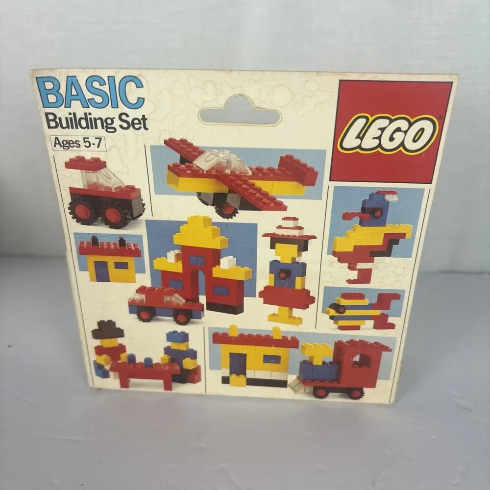 3x Lego Legos Basic Building Sets 508 311 Vintage 1984 1985 130 pc total NEW VTG
